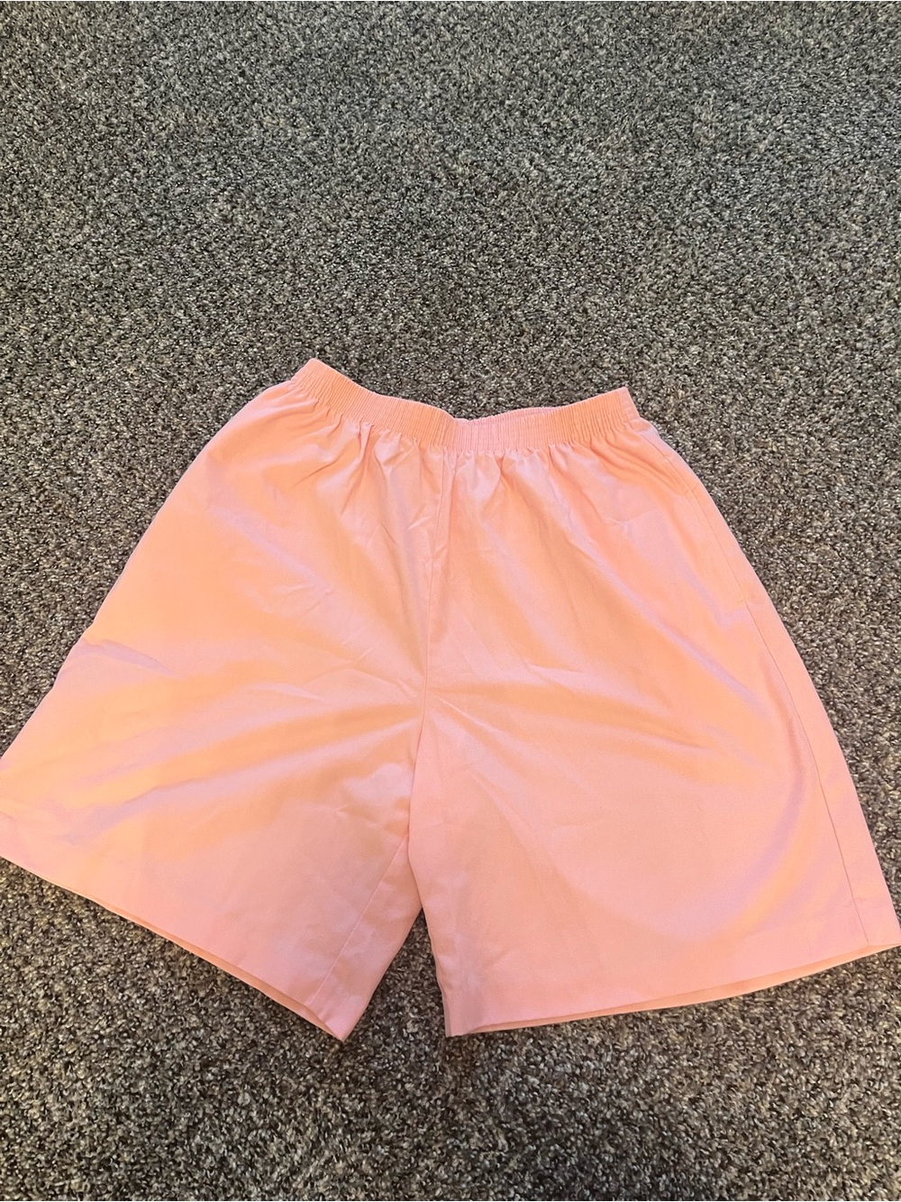 Bon Worth Light Pink Elastic Waist Casual Shorts